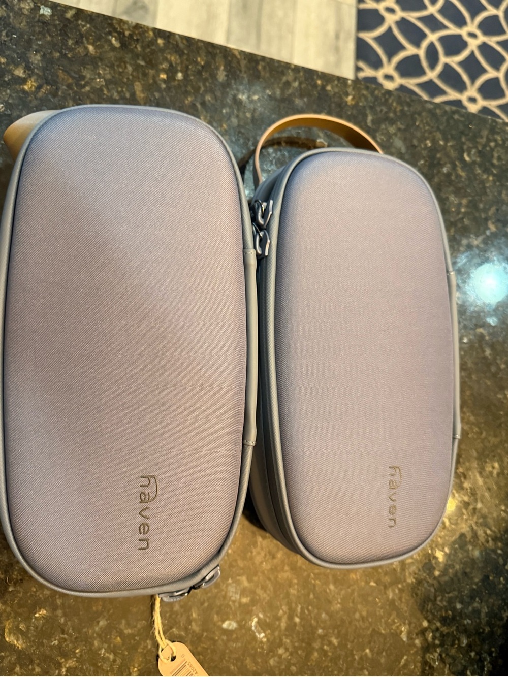 raven Compact Dual-Layer Camera Case in Slate Blue